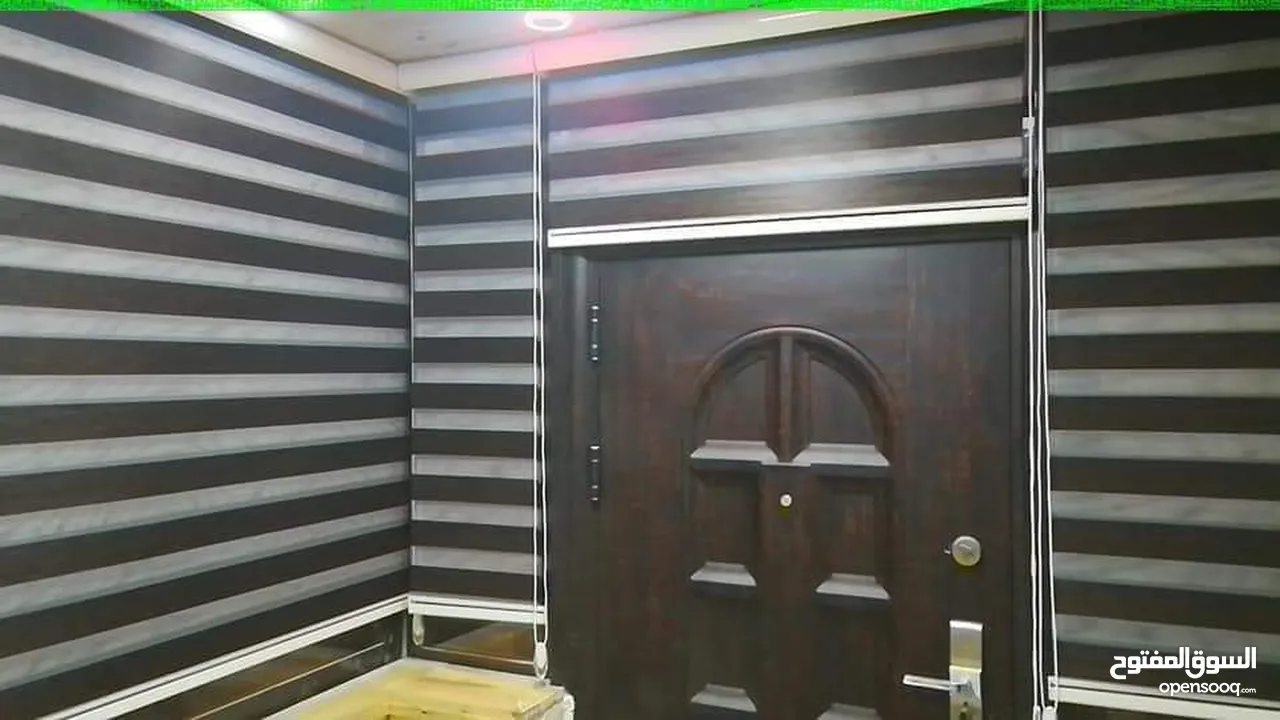 ستائر زيبرا تركي وستائر رول بلاك اوت ودم اوت