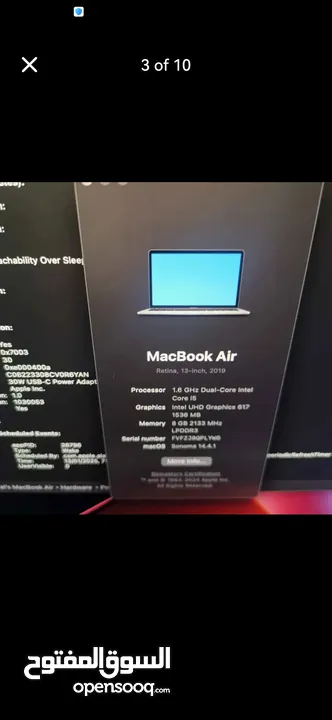 Macbook air 2019