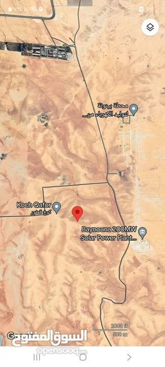 للبيع ارض 5301 متر جنوب عمان جعفور رجم ضاغن  الدنم البيع كامل القطعه