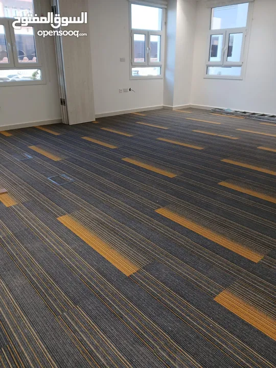 أرضيات موكيت Carpet Office وأرضيات باركيه PVC,SPC