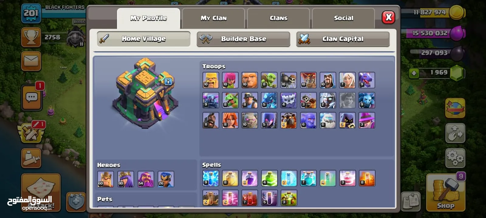 CLASH OF CLANS TH14 MAX ACCOUNT FOR SELL