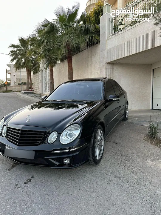 مرسيدسE200 موديل 2007 فل كامل فحص
