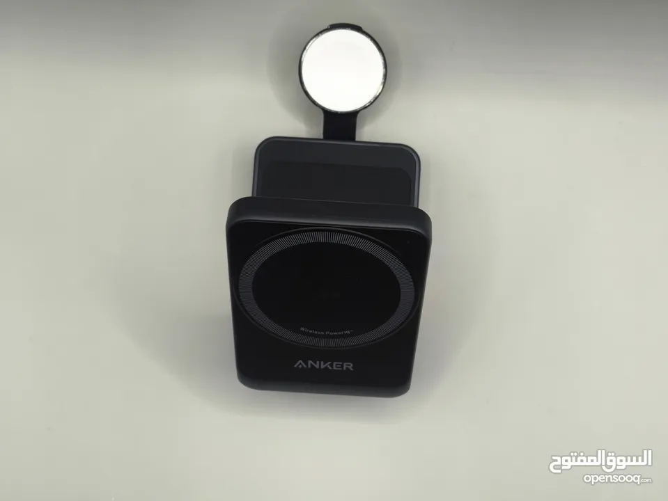 شاحن Anker MagGo الثلاثي 3-in-1  بنص السعر 300 بدل 700