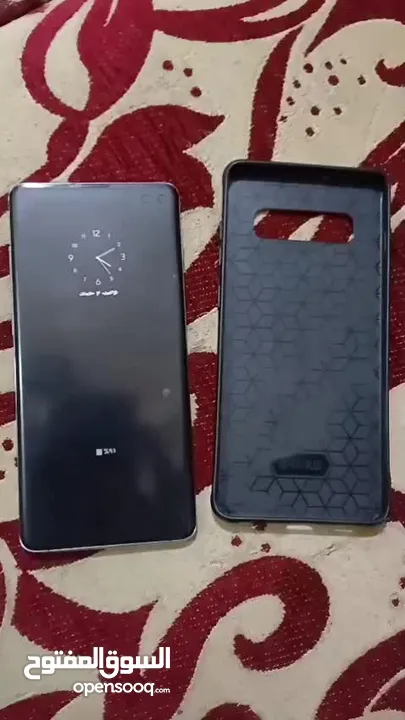 سامسونج S10+ بحالة الوكاله ضد المي ذاكره 512 للبيع  موجود في اربد.. شارع فلسطين