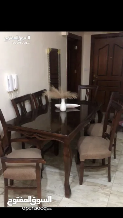 طاولة سفره زان 6كراسي