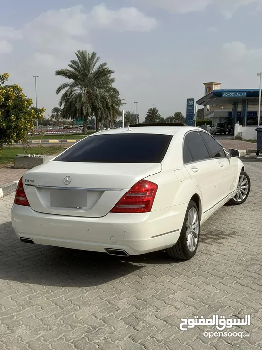 مرسيدس بنز S550 وارد اليابان قطعه صبغ واحده  موديل 2011 ممشى100.000 كيلو بحاله الوكالة جاهزه