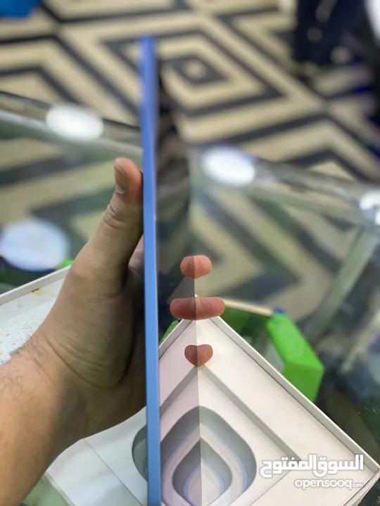 Ipad Air5 used for sale ///// ايباد اير5 مستعمل مع كرتونه واغراض وكالة ومكفول