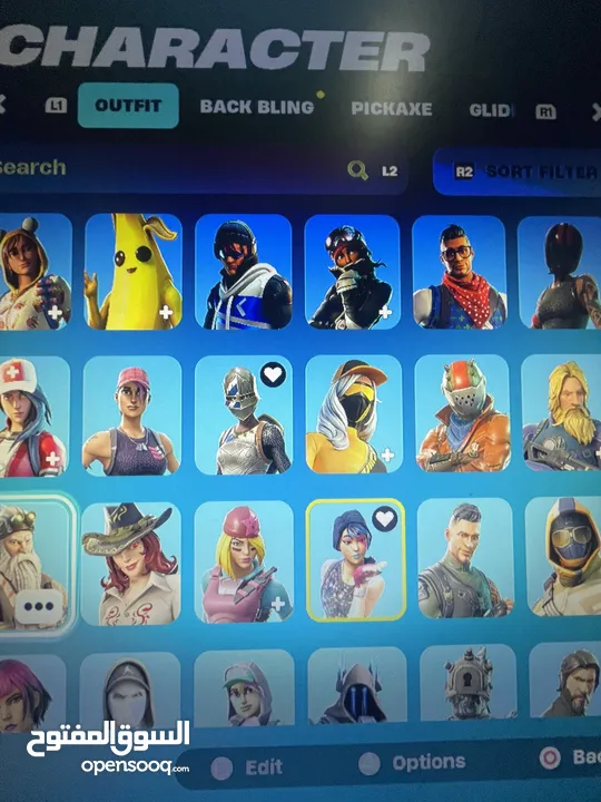 حساب فورتنايت  الفلوس 2000