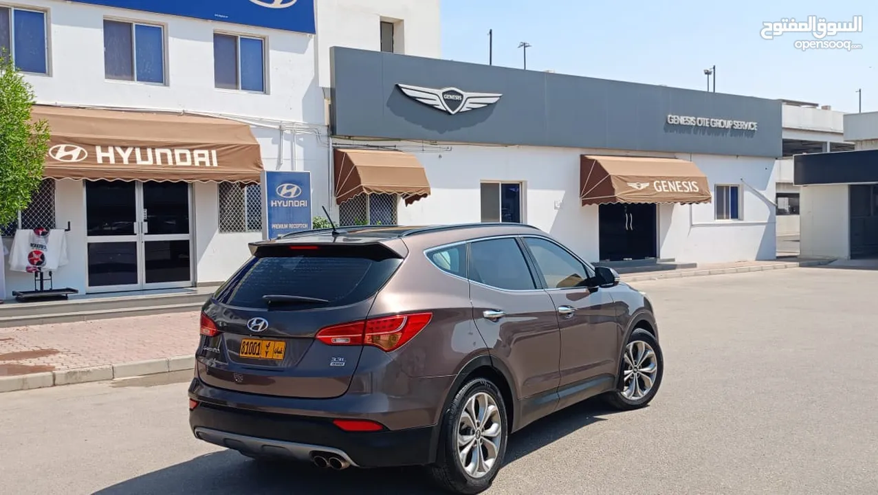 Hyundai SantaFe  Gulf, Oman agency, 2015  هايونداي سنتافي  خليجي وكالة عمان 2015