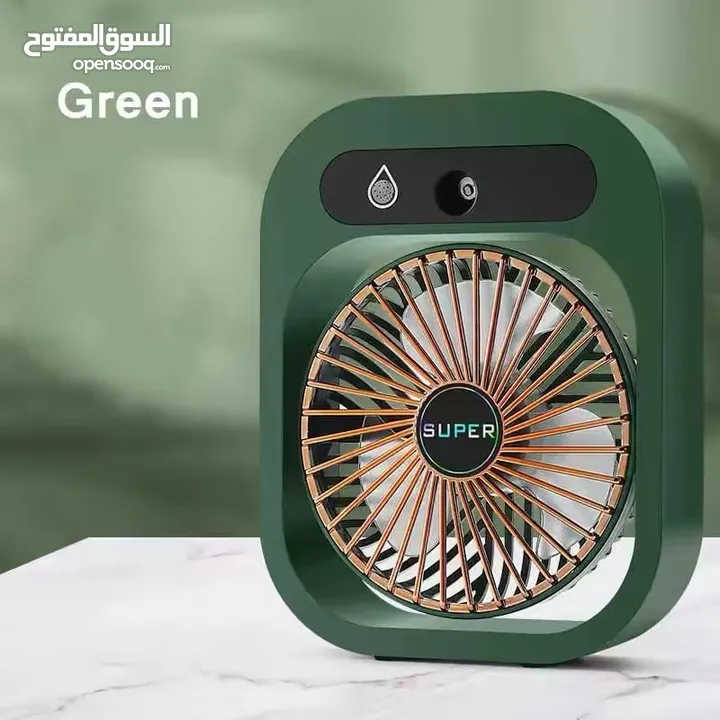 مع الحرّ... اجا وقتها مع هالشوب! مروحة مكتب USB من ساين كلوبس صغيرة الحجم، قوية الأداء وبتبردك