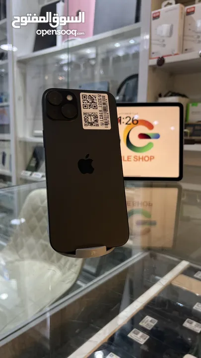 iPhone 15 Plus 128GB Black  وارد شرق أوسط بطارية : 100‎%‎