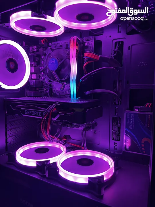 السعر قابل للتفاوض بشكل بسيط Pc gaming شبه جديد
