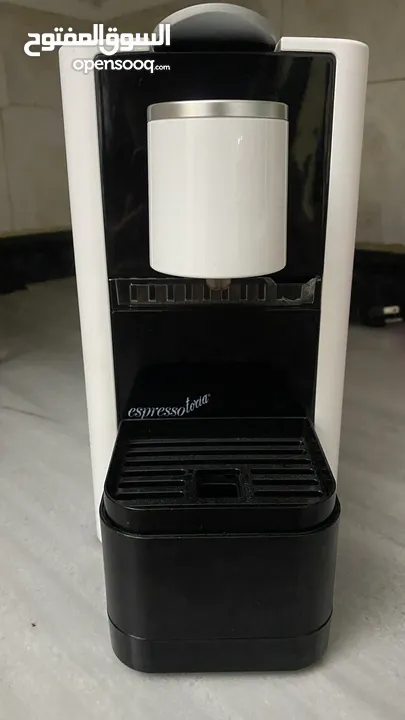 ماكنة قهوة اسبرسو بحالة الوكالة غير مستخدمة نوع نظيف امريكي Espresso machine  .........