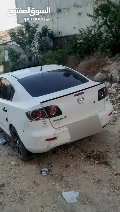 Mazda 3 2008 مشطوب ع الحرق