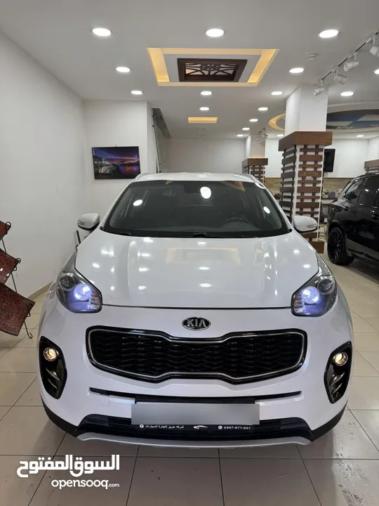 كيا سبورتاج 2018 متور 2000 ديزل 4X4 فحص ممتاز