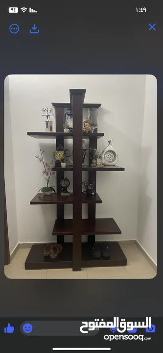 مزنون خشب زان بني غامق خمس دفات