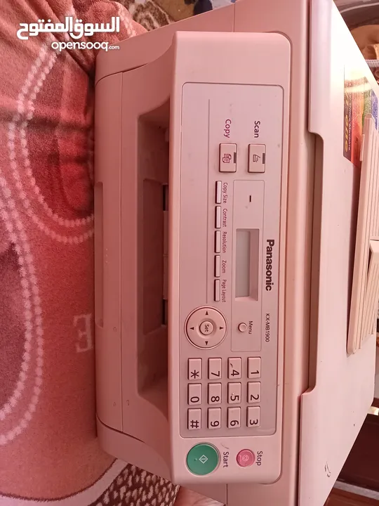 طابعة ليزر  panasonic بحالة جيدة جدا