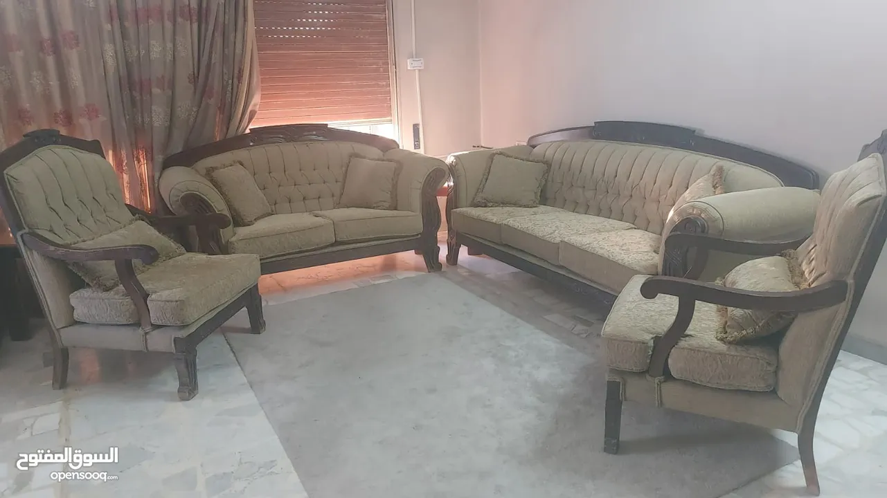 طقم كنب ضيوف 7مقاعد