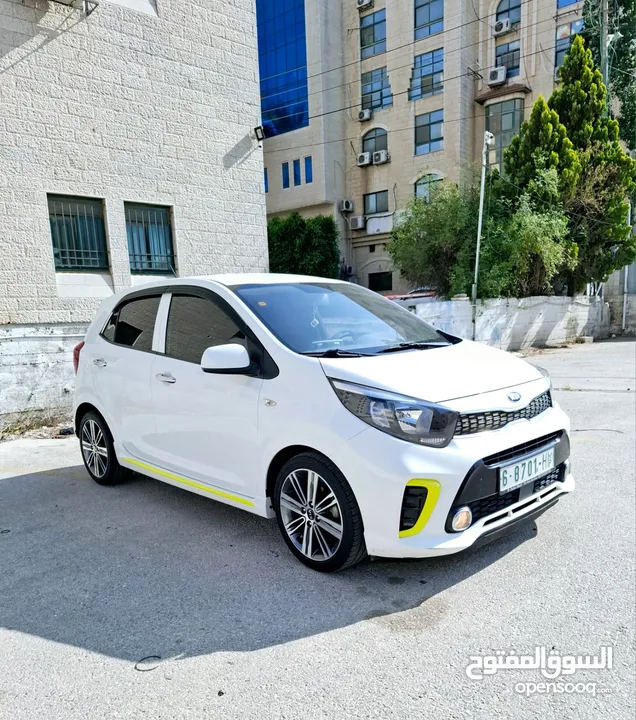 كيا بيكانتو 2020 GT line دهان شركة