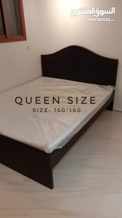 Brand New Wood Bed Clothes bed Box Bed