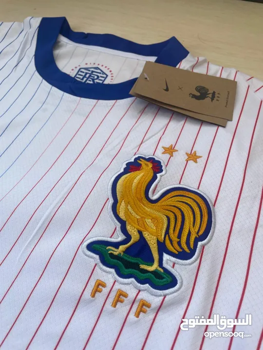 تيشيرت فرنسا ابيض 2024 France Nike football jersey