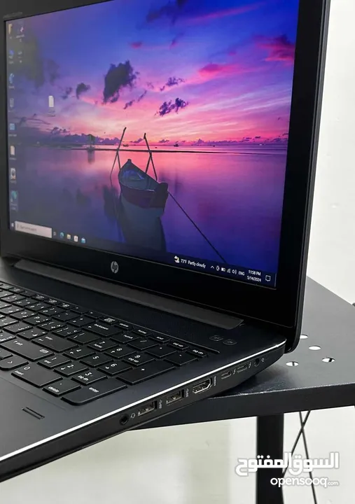 لابتوب الوحش HP ZBOOK G3، كور i7 HQ ، رام 16 كيكا ، SSD 256، شاشة 15.6، كارت شاشة خارجي للإلعاب