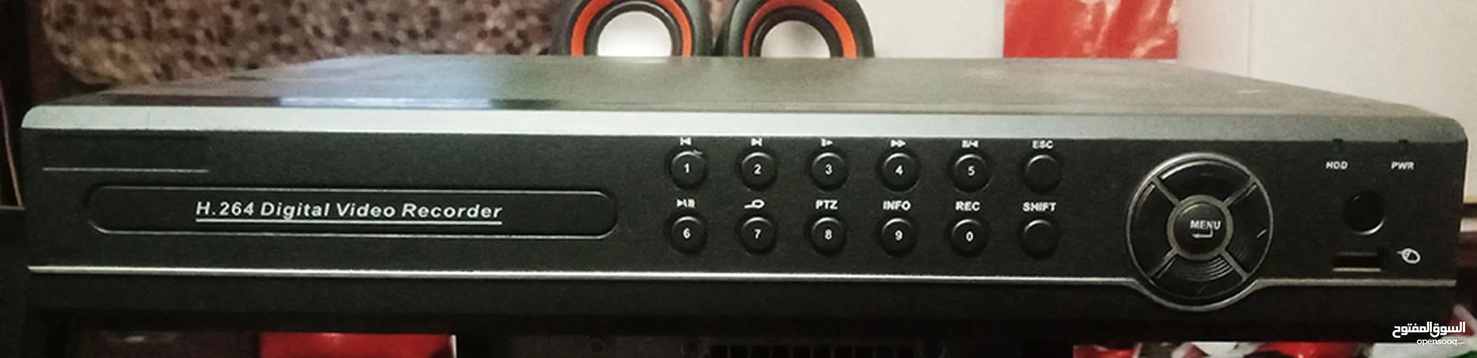 للبيع DVR مع ريموت و كاميرا و ويرلس كاميرا ريسفر