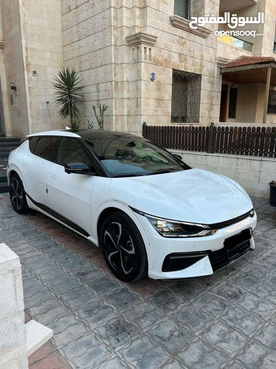 kia ev6 gt-line 2023 للبيع كاش قابل للتفاوض فحصها فل تحت الكفاله من الشركه