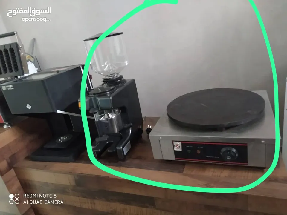 مواكين كافيه  مستعمله شبه جديده