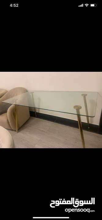 new dining table طاولة طعام جديدة