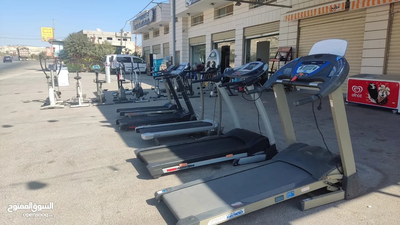 ماكنات هوم جم بحاله ممتازه وسعر ممتاز عرابه جنين وجميع ماكنات الرياضه للبيوت والنوادي