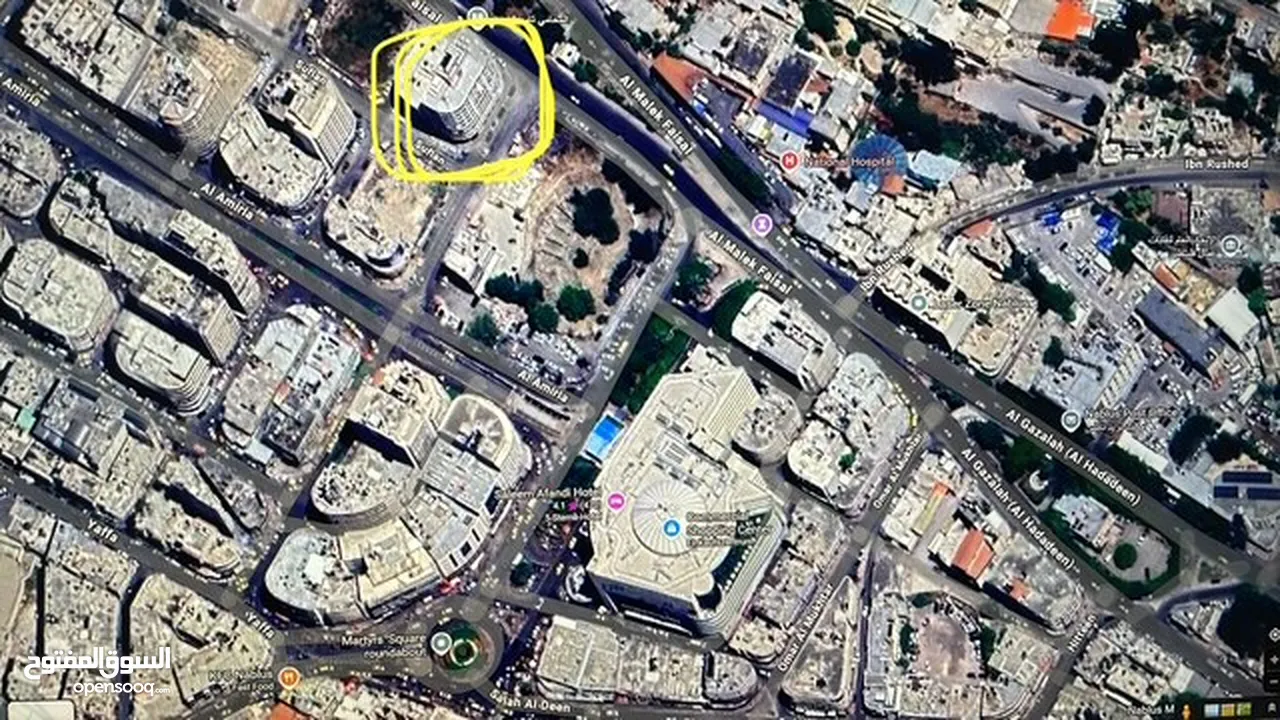 مكتب للبيع موقع مميز جدا  برج الساعة