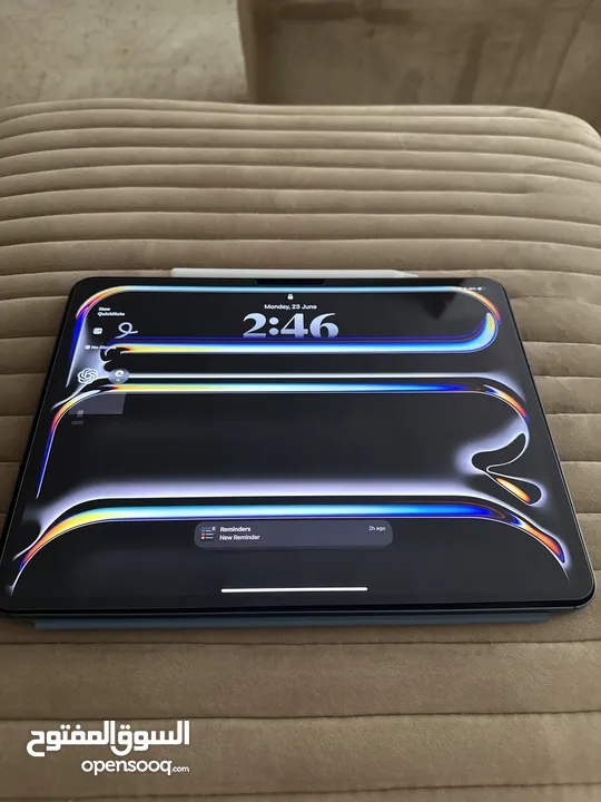 iPad Pro M4 شاشة 13 + كفالة + قلم جديد + كفر اصلي