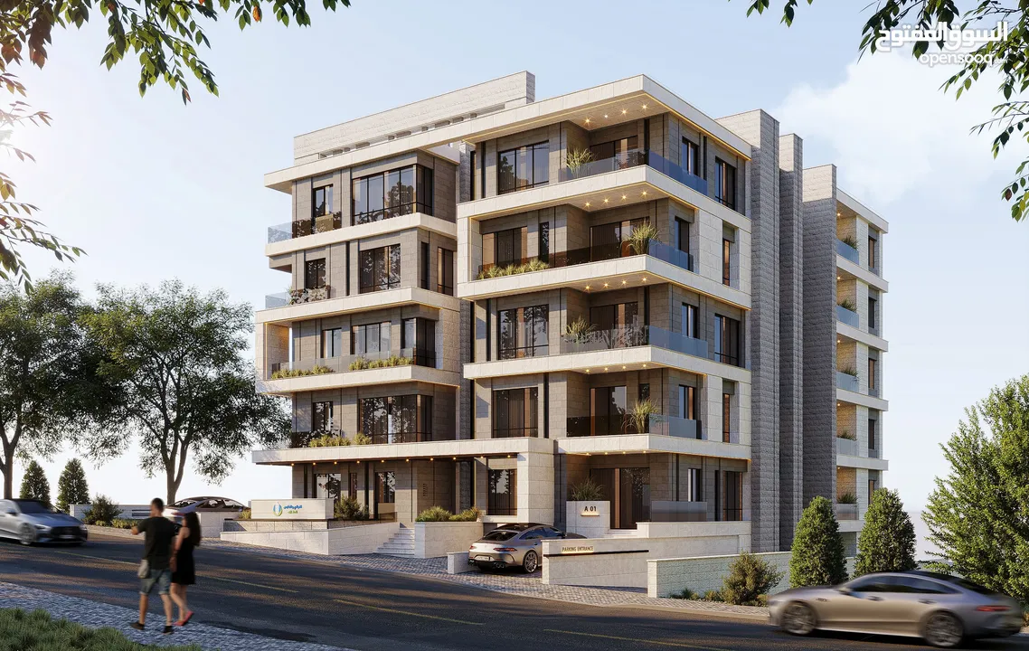 استوديو 62 متر مربع للبيع في منطقة الشرفة بالقرب من شارع القدس و المدارس الانجليزية و حلويات ايفيل