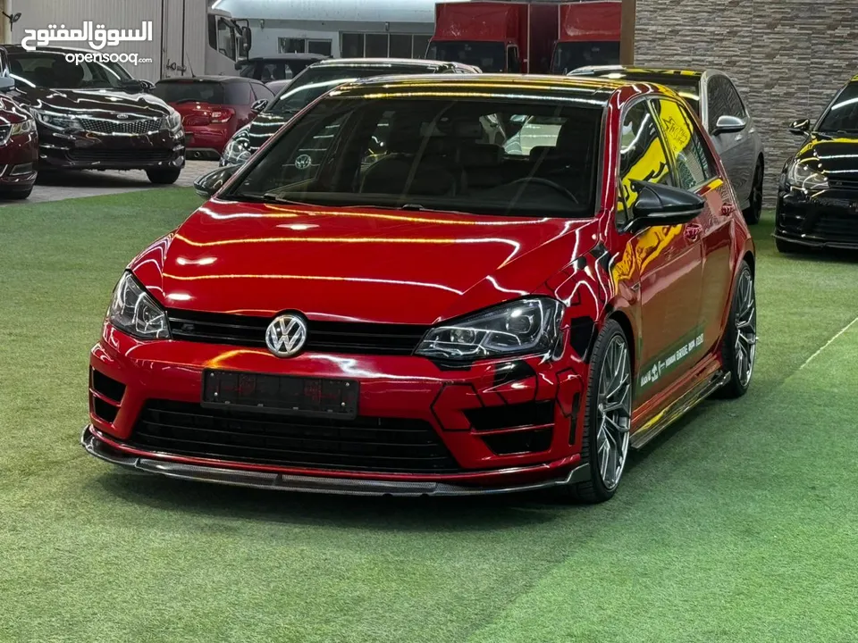 Golf R, 2015 model, Gulf specifications, in excellent condition