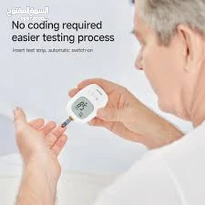 جهاز فحص قياس نسبه السكر في الدم الناطق بالعربي FINAL CHEK جهاز فحص سكري  السكري blood glucose meter