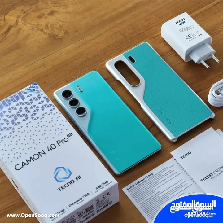 جهاز جديد Kamon 40 pro 5G رام 24 جيجا 256 مكفول سنة متوفر توصيل