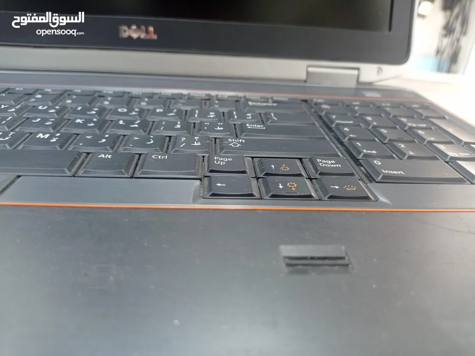 لاب توب dell cor i7  الجيل التاني بسعر 650 دينار