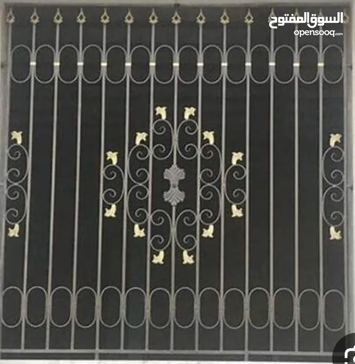 حداد متنقل  تفصيل جميع الأبواب والحمايات ولمعرشات ولصيانه العامه