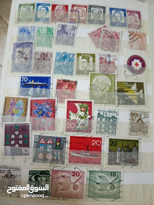 طوابع بريدية