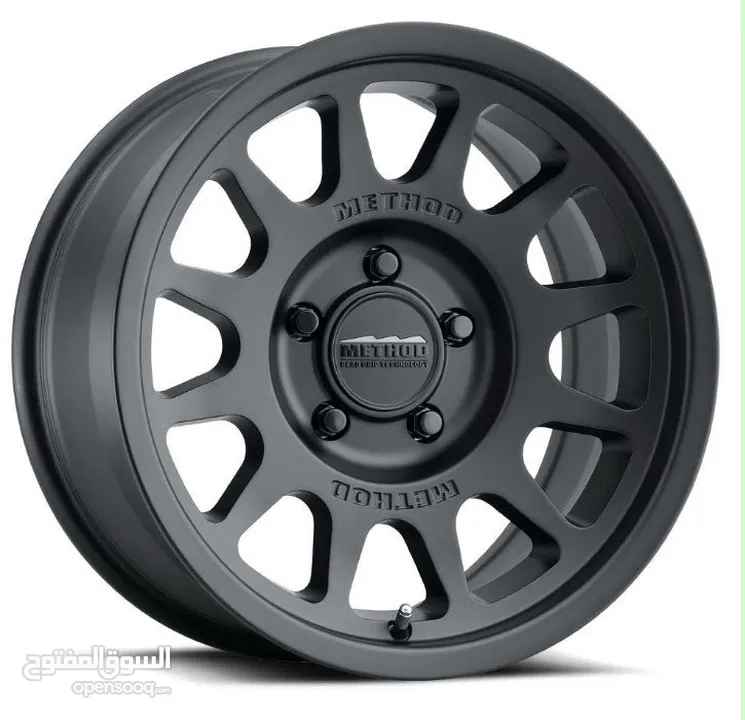 Method BeadGrip 703 Matt Black Rims