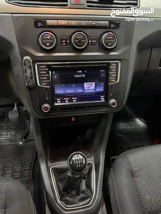 فوكس فاجن كادي 2015 محرك 2000 ديزل تحكم ستيرنج مسجل شاشه هوك خلفي حساسات خلفي