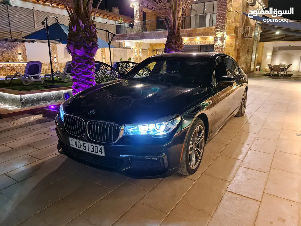 سيارة BMW 740 موديل 2017 مواصفات خاصه فل كامل اعلى مواصفات