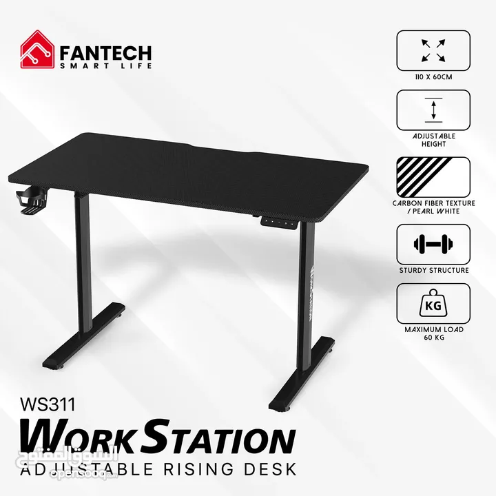 Fantech WS311 Work Station Adjustable Rising Desk