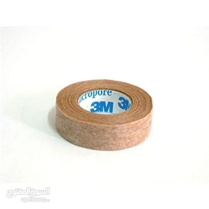 3M Micropore Tan Surgical Tape 0.5" Wide -2 Rolls