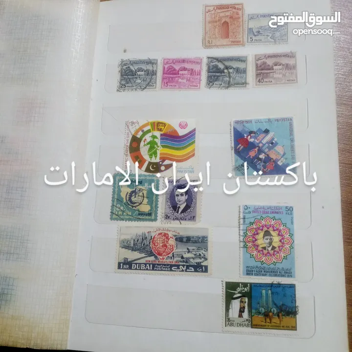طوابع نادرة ومميزة بعضها عمره اكثر من 100 عام الله يبارك لصاحب النصيب