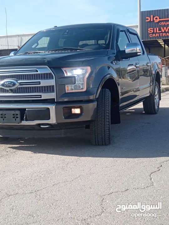 Ford F-150  Platinum   اعلى صنف جمبع أضافات قاطع مسافة 87 حسب كارفاكس وكارسير  فحص كامل 7
