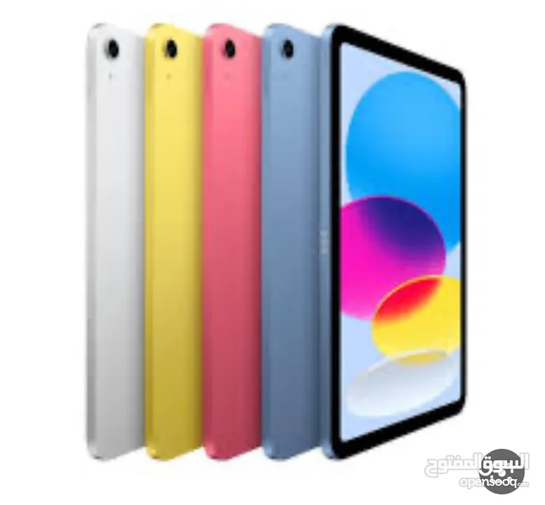 APPLE IPAD 10 64 g ابل ايباد 10 الجيل العاشر 64 جيجا  كفاله ابل سنه  واكشن إكسبرس سنيتن