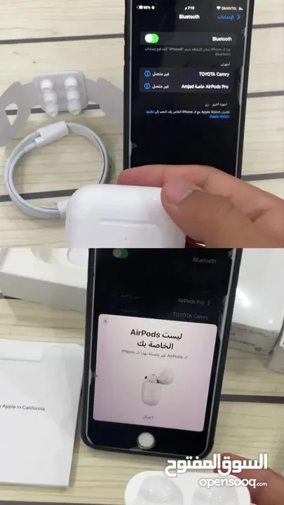 سماعات أبل Airpods pro 2   Airpods 3 ايربودز