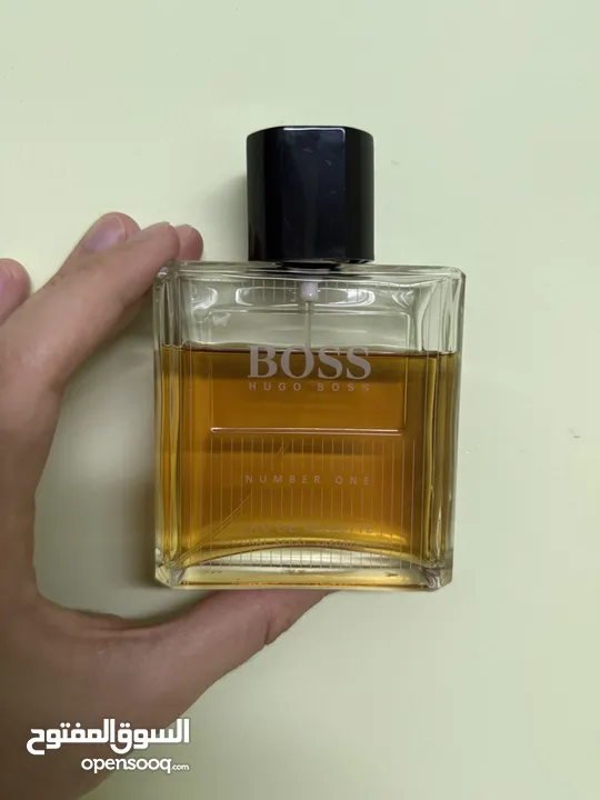 boss number one عطر مستخدم حجم العلبه ml125